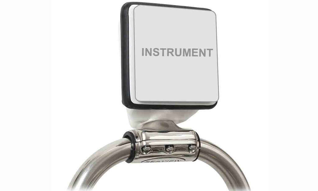 Uncut single Instrument Pod for TRITON 2 / 5inch x 5inch usable face/ 1ea S.S. clamp