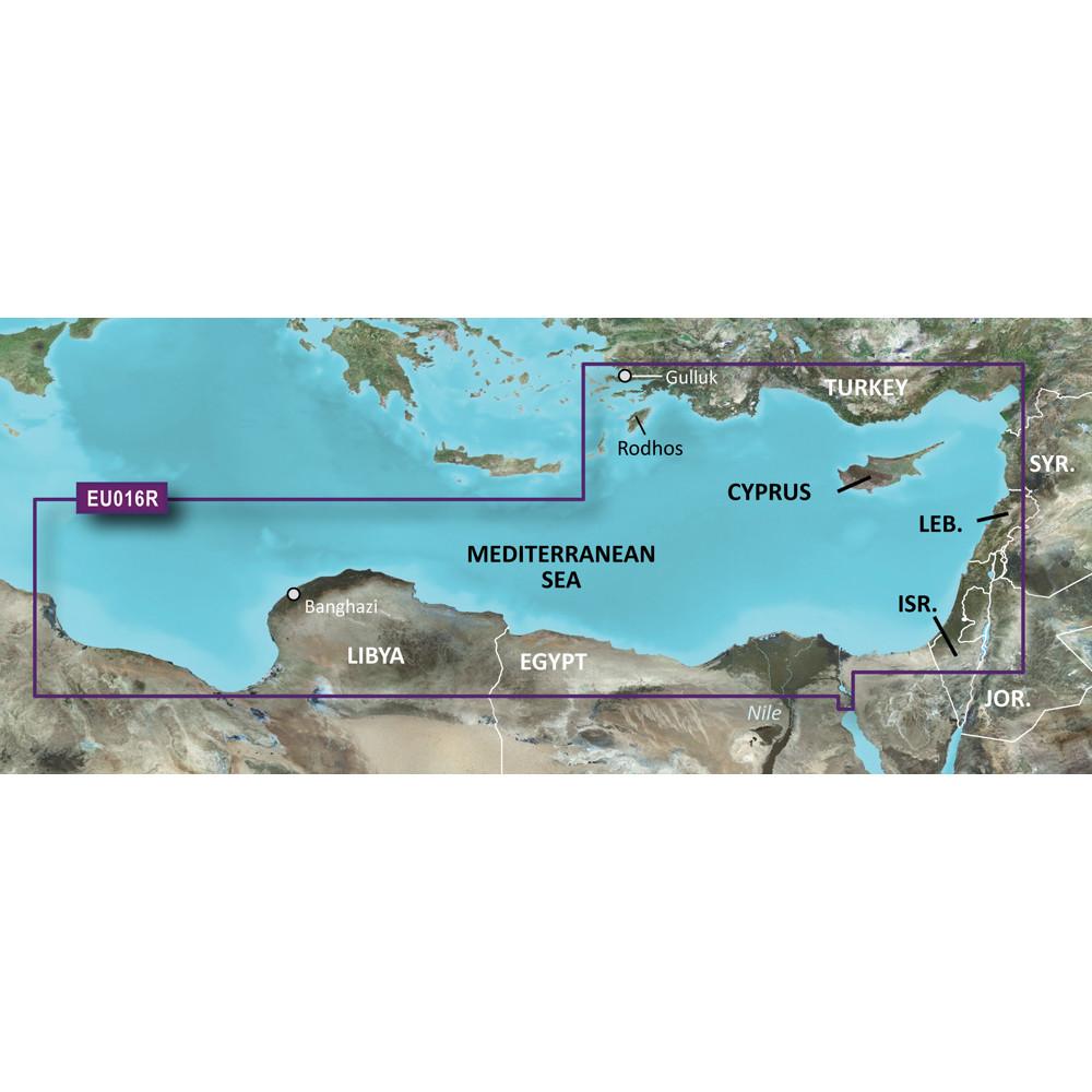 BlueChart® g3 HXEU016R - Mediterranean Southeast