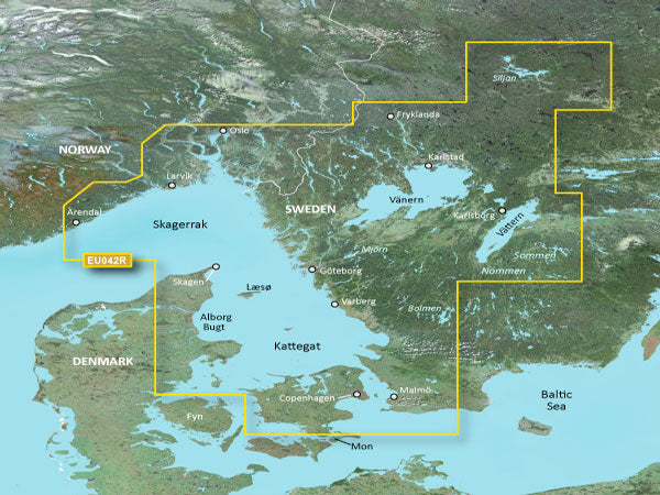 BlueChart® g3 HXEU042R - Oslo - Trelleborg