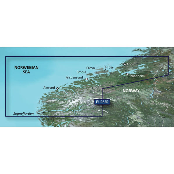 BlueChart® g3 HXEU052R - Sognefjorden - Svesfjorden