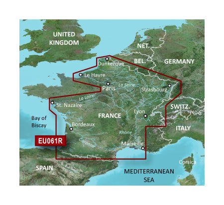 BlueChart® g3 HXEU061R- France Inland Waters