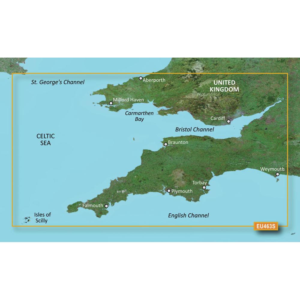 VEU463S-Bristol Channel and England S/W - Garmin