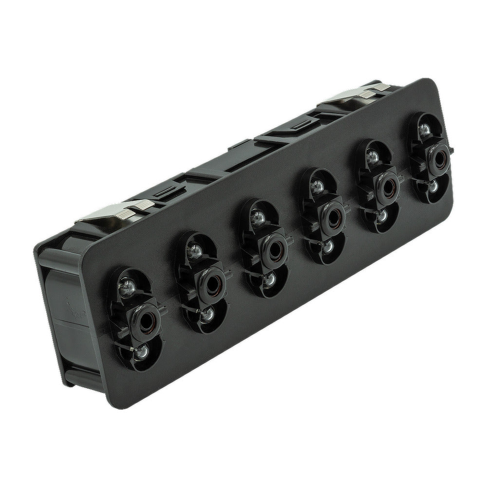 Mpower No Actuators (ALL Pos are 3-Pos Mom ON and white LEDs) Excl Adapt Cbl